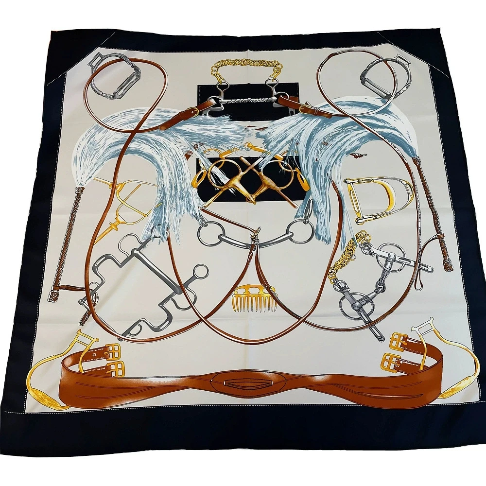 

90 см ручной скрученный саржевый шелковый шарф женский бренд принт квадратные шарфы обертывания шелковые платки Femme бандана головной хиджаб