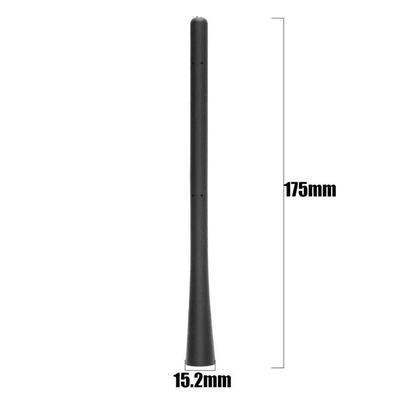 #62E Automotive Parts & Accessories,Car Radio Antenna Amplified Signal Antenna Car Antenna,Black