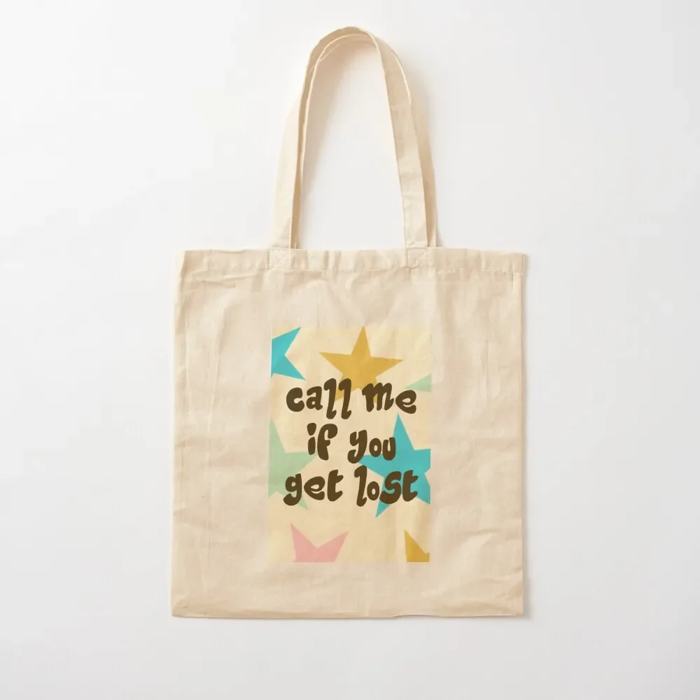 Call me if you get lost Tote Bag foldable reusable bag shopper bags for women bags woman 2025 tote bag men's