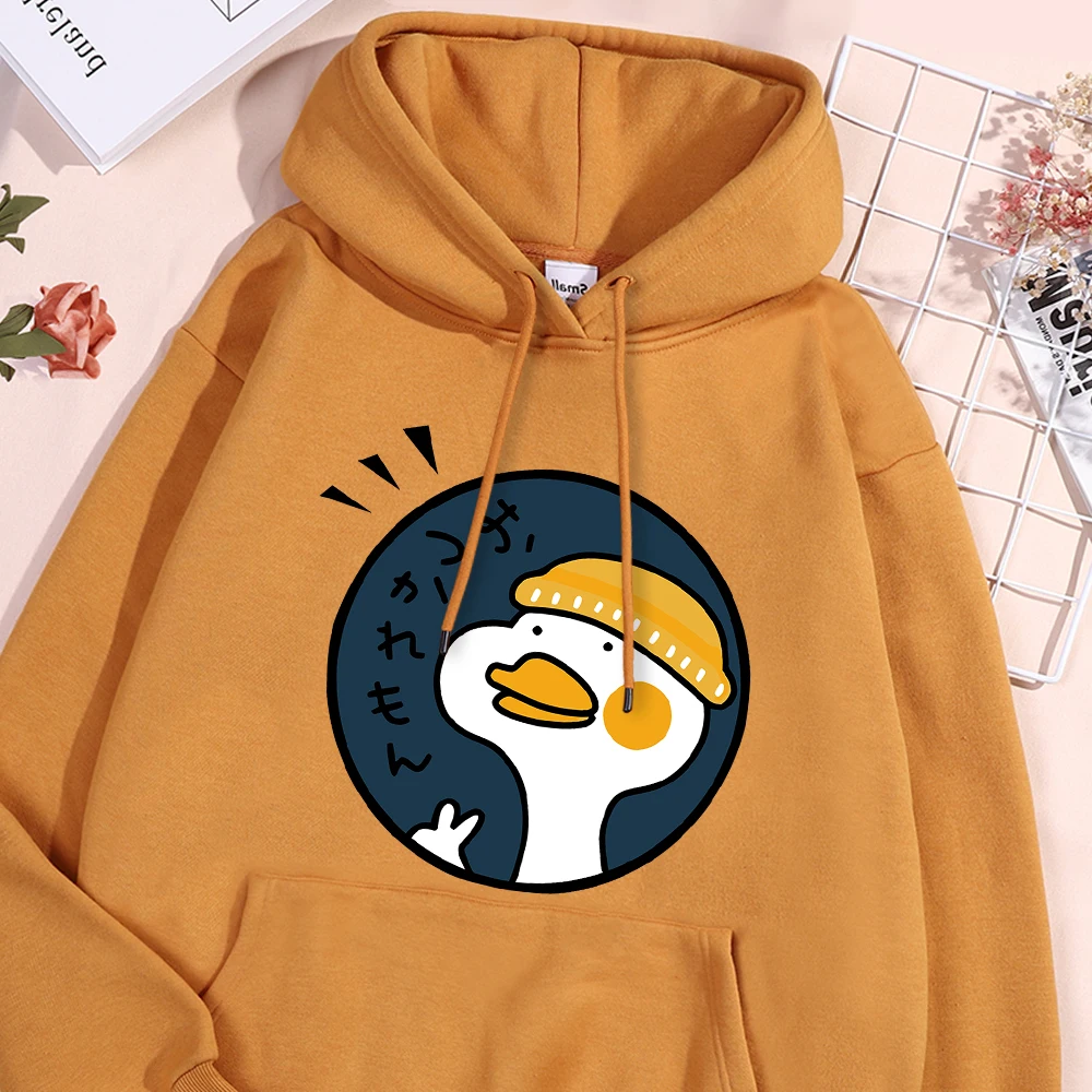 Ducks Are Better Than Gestures Hoodie Men Street Fleece Warm Hoody Hipster Fit Autumn Sweatshirt Hip Hop Big Size Womens Tops