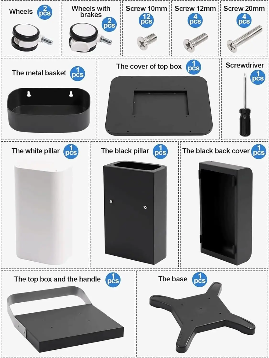 عربة صالون التجميل معدات التجميل عربة معدنية مع صامتة 360 ° عجلات دوارة صينية متعددة الوظائف لطب الأسنان لعيادات المنتجعات الصحية #5