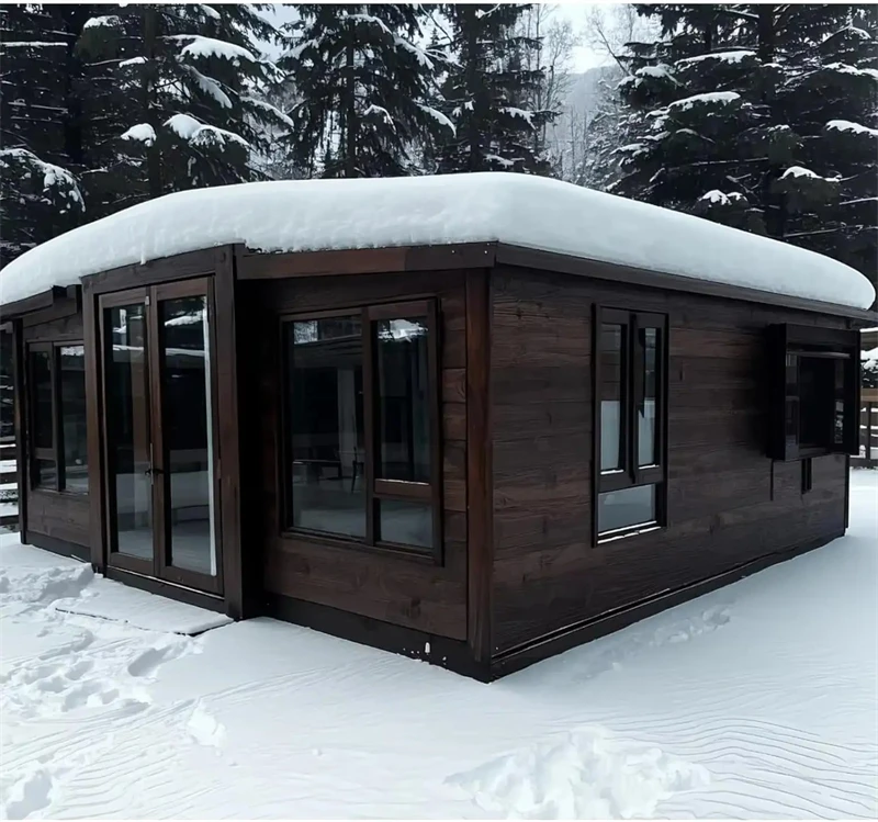 

Mobile Home Prefab Tiny House 20ft 40ft Expandable Container House Outdoor Holiday Home Back Yard 2 3 Bedrooms Foldable Home