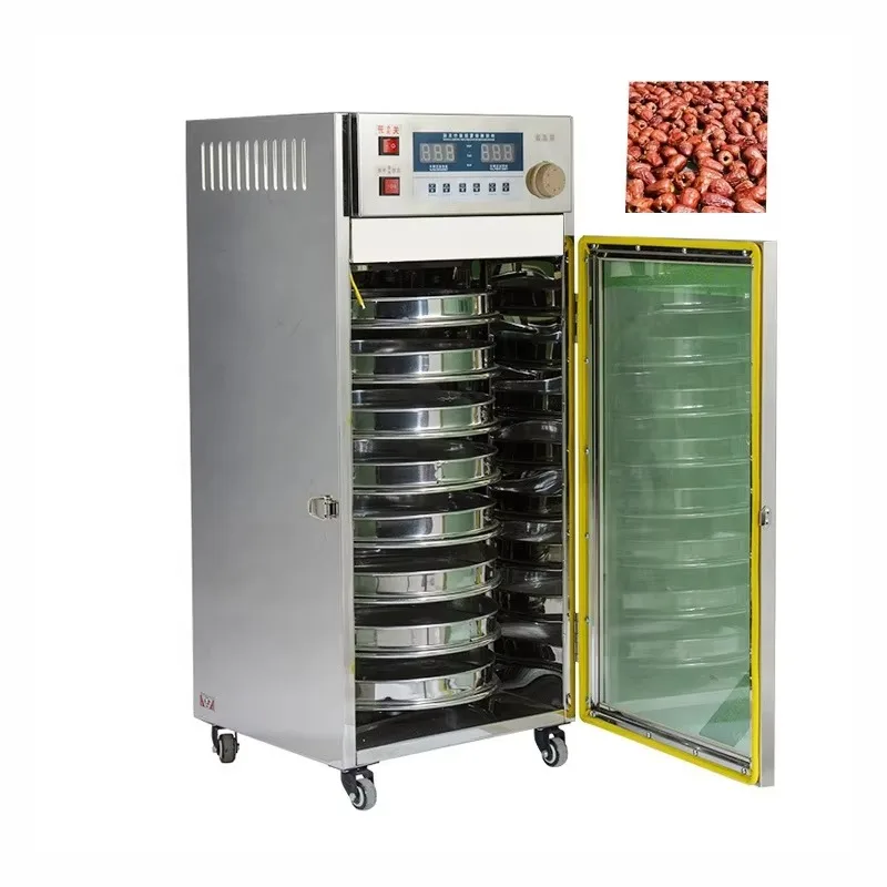 Innovative Design 8 Layers Rotary Food And Vegetable Dehydrator Fruit Dehydrating Machine Tea Leaf Dryer Equipment