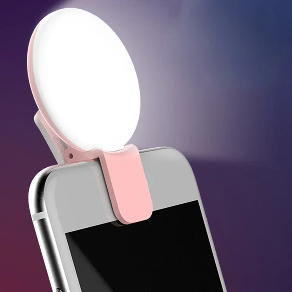 Cell Phone Live Video Light LED Lamp Anchor Photo Beauty Light Portable Selfie Ring Light For Smartphone Camera Photography Prop