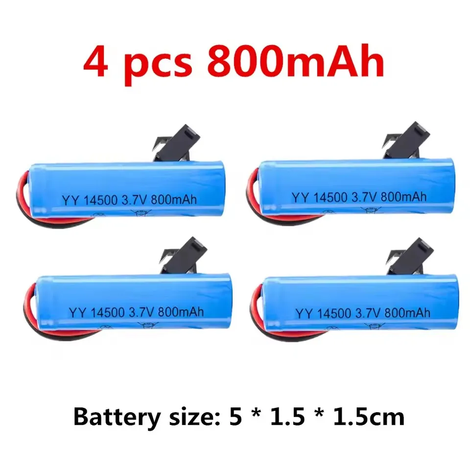 KF27 Battery 14500 3.7V 800mAh KF27 RC Car Parts  KF27 USB Charging Cable ﻿