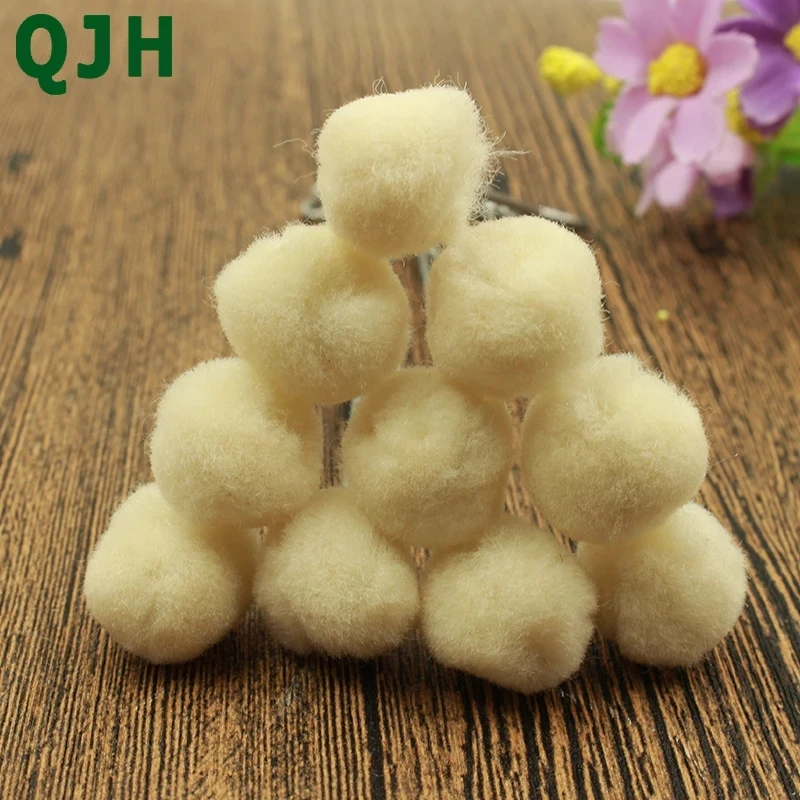 

20pcs Leather Wool Balls Painting Brush Assisted Dyeing Leather Dauber Tool Leather Dyeing Brush Sponge Paint Brush