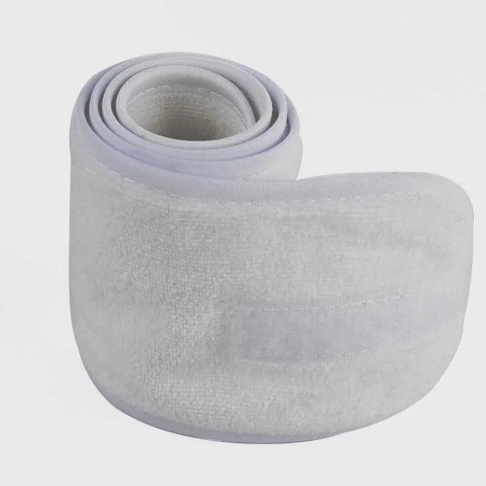 

3Pcs Bathing Headband Sticky Hair Hoops Sweat Absorbent Face Washing Headwrap Hair Accessories Black Grey Pink for Spa Exercise