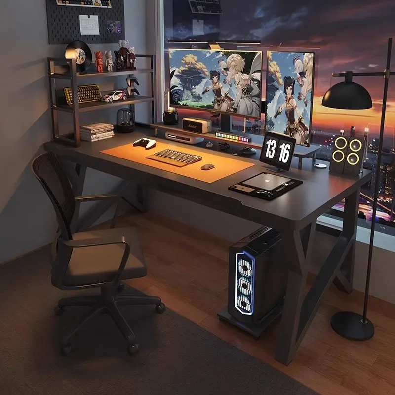 Computer desk Desktop home gaming table Bedroom Student learning writing table