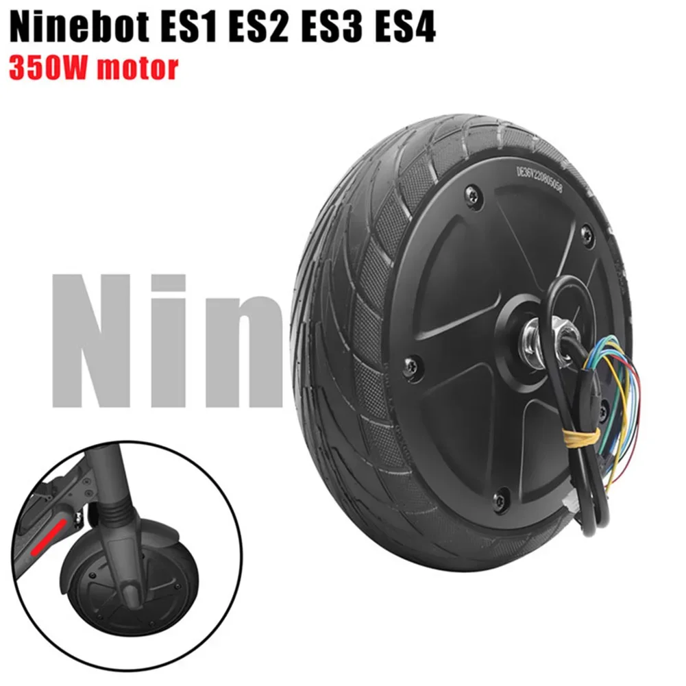 

Мотор колеса шины, резиновые скутеры, 36 В, электрический скутер для Ninebot ES1 ES2 ES3 ES4, колесо двигателя переднего колеса