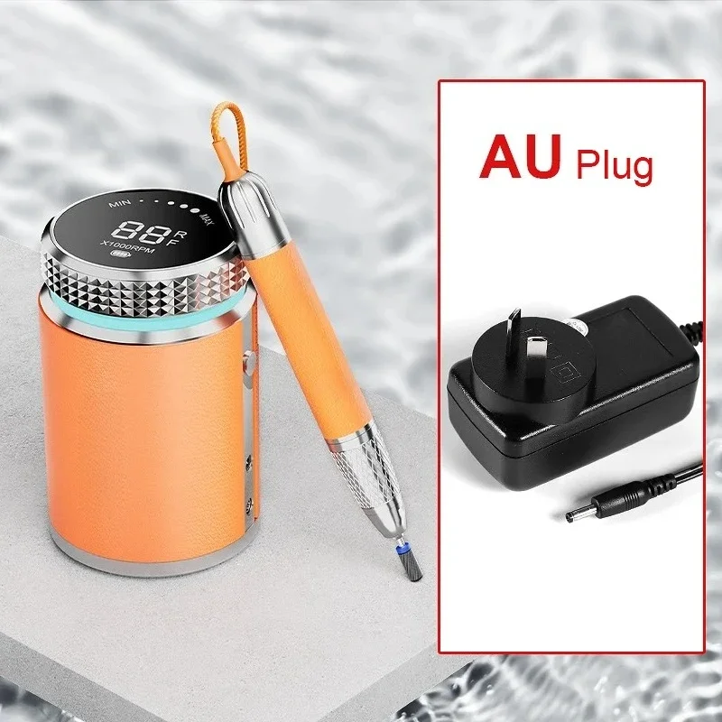 35000RPM Brushless Nail Drill Machine Waterproof Dustproof Cordless Rechargeable Portable  Professional Manicure Pedicure Salon