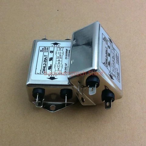 CW4L2-3A-T 전원 EMI 필터 CW4L2-6A CW4L2-10A CW4L2-20A-T 단상 AC 115V/250V 50/60HZ 향상된 이중 스테이지 전력 정수기