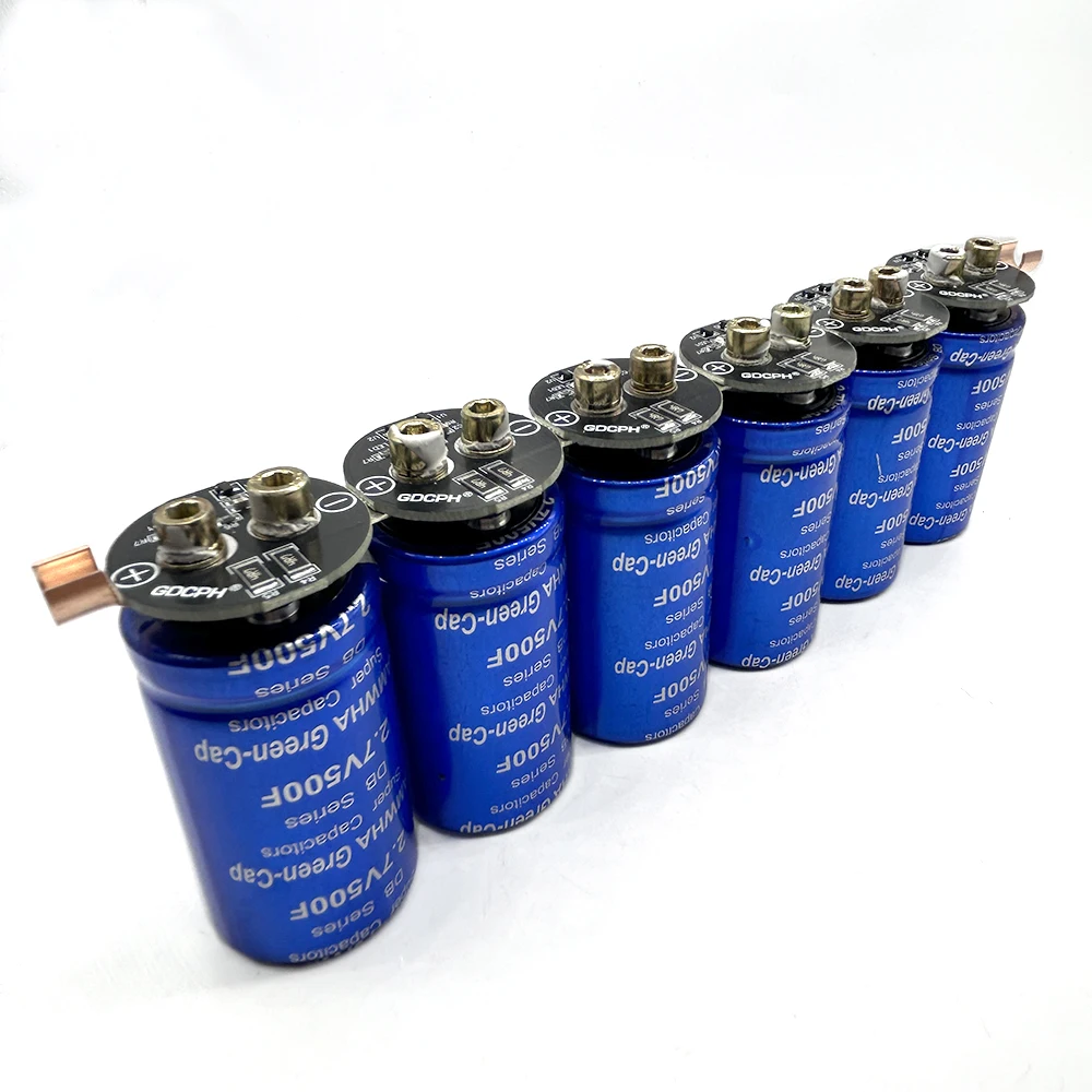 Supercondensator Samwha Green-Cap 16v83f Auto Gelijkrichter Module 2.7v500f Condensator Super Met Schroeven Super Condensator