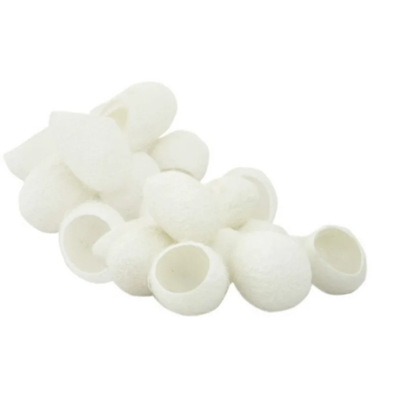 Silkworm Balls Facial Skin Care  Beauty Scrub Use Daily To Achieve Healthy 100Pcs Organic Natural Silk