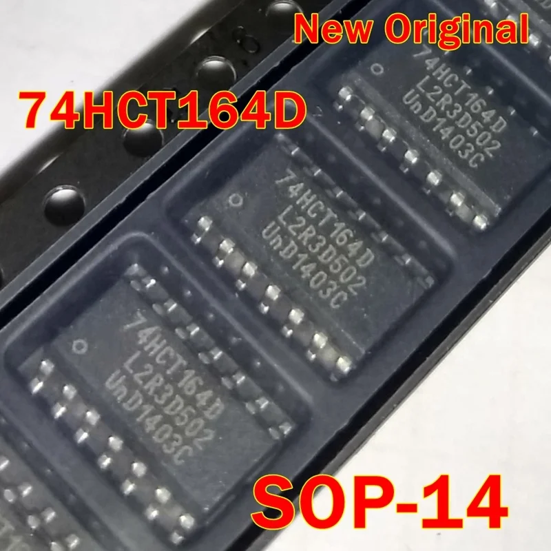 1Pcs to 100Pcs 74Hct164D Sop-14 New Original 8-Bit Serial-In, Parallel-Out Shift Register