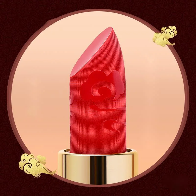 Handmade Lipstick Carved Silicone Mold DIY Lipstick Relief Auspicious Cloud Mold Set, Self-made With A Diameter Of 12.1mm