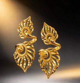9999 Gold Phoenix Ring - Women's Vintage Court Style Luxury Finger Ring