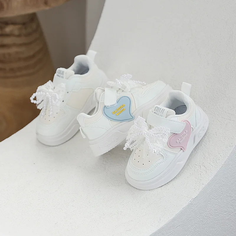 Zapatillas ماركة فتاة Sneaker2025خريف جديد فتاة حذاء لينة وحيد حذاء طفل غير رسمي موضة طالب مجلس حذاء تنوعا طفل حذاء رياضة