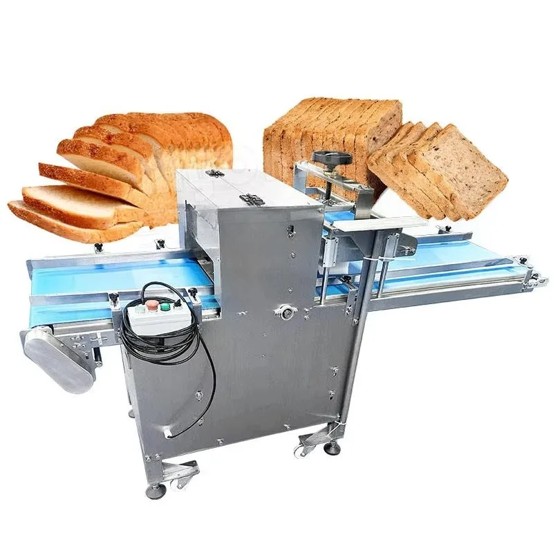 Customized Industrial Conveyor Belt Food Slicing Machine SUS304 Stainless Steel Meat/Vegetable Cutting Equipment