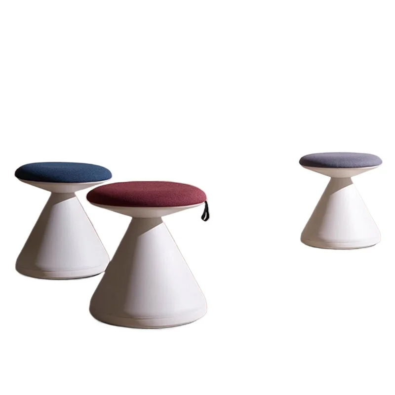 

Parents reading chair tutoring stool multi-functional home round stool rotatable makeup stool