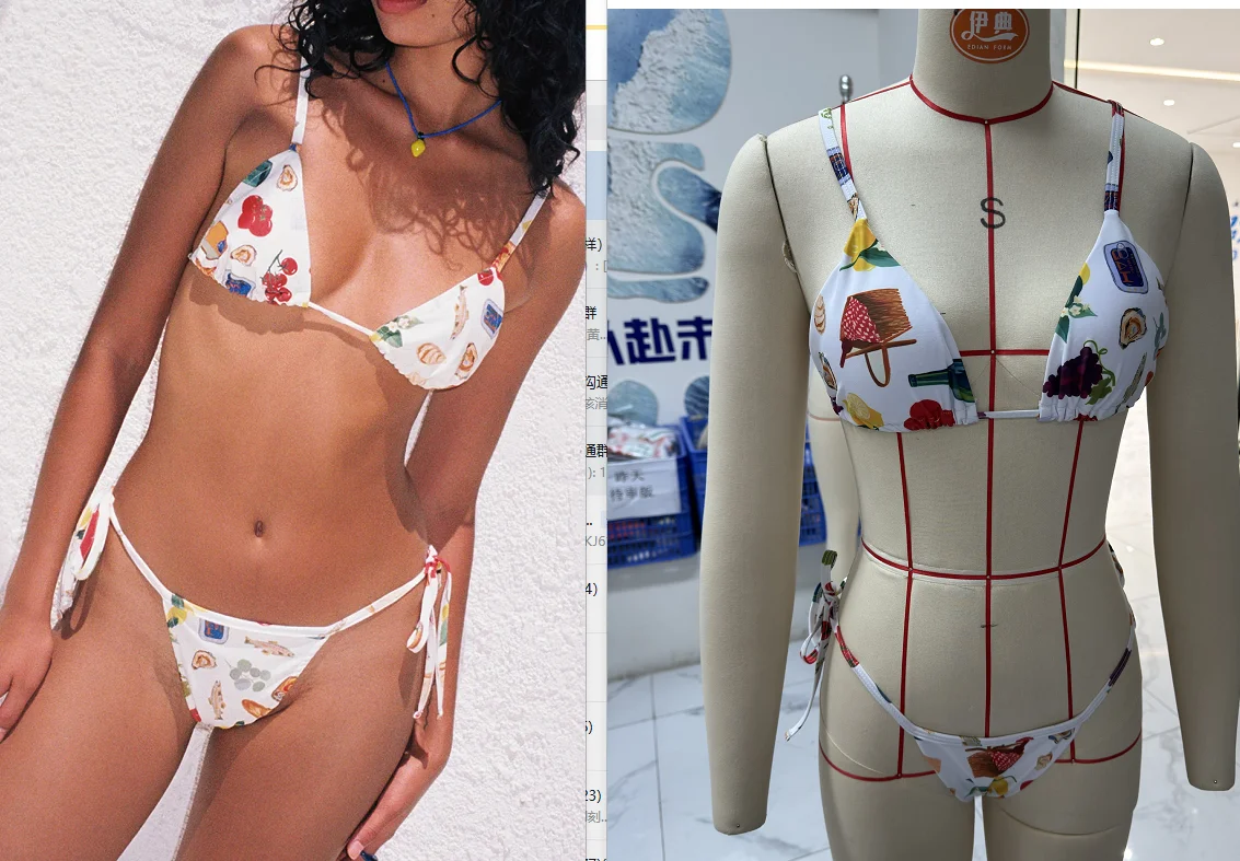 

Женский летний комплект бикини с глубоким вырезом, без рукавов, с завязками на спине, бюстгальтер с низкой талией, трусы с боковыми завязками, купальник из двух предметов, купальные костюмы