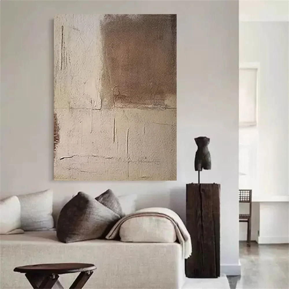 Unframed Decorative Poster Modern Abstract Oil Painting On Canvas 100% Handmade Picture Decor Modular Wall Art For Home Room