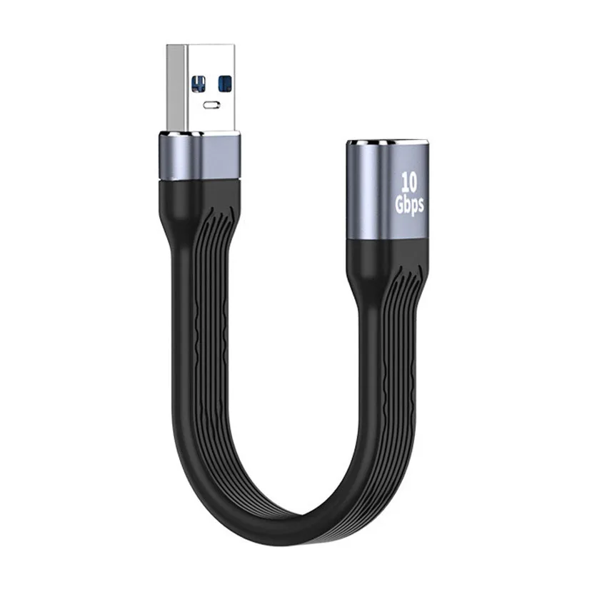 

USB3.1 to Type C 10Gbps Gen2 OTG Date Cable Male to Female Data USB C charge Cord for PC TV Hard Disk Extension Short Cable 13cm