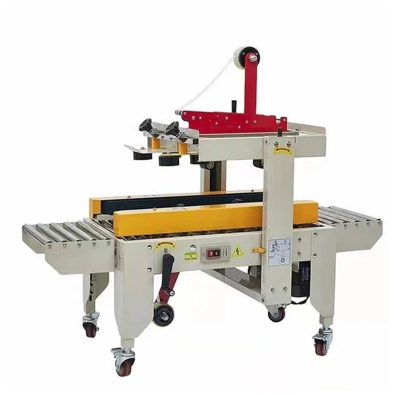 Small tape sealing machine, corrugated box automatic packaging equipment, e-commerce express sealing machine