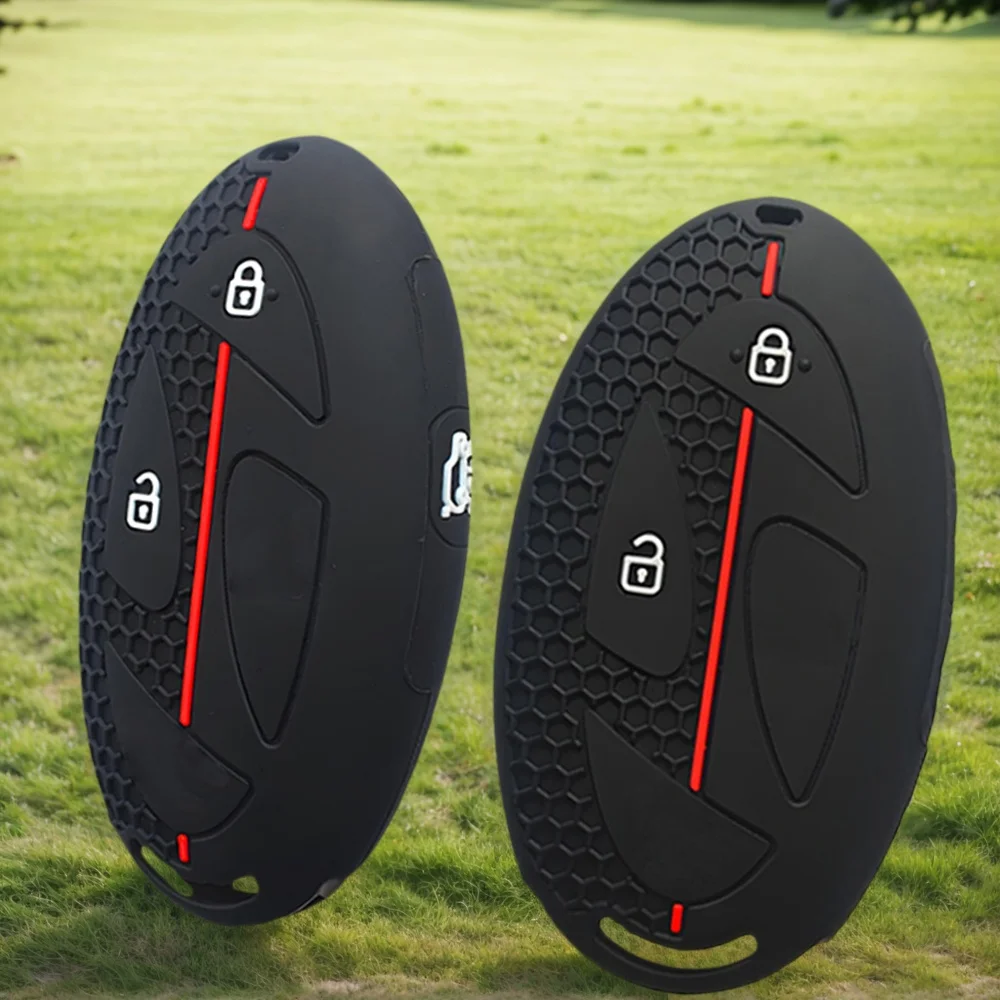 Silikon Neue Auto Fernbedienung Schlüssel Fall Abdeckung Shell Für Hyundai IONIQ 6 Neue Grand Prix GN7 Kona Geschützte Halter