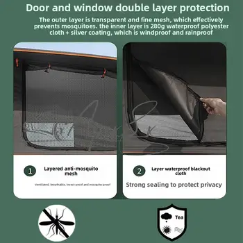 Střešní stan Venkovní kempování Stan do auta Stan s pevnou střechou z hliníkové slitiny Automatická ochrana proti dešti a slunci 10 nejlepší prodej Střešní stan Suzuki Jimny - №8