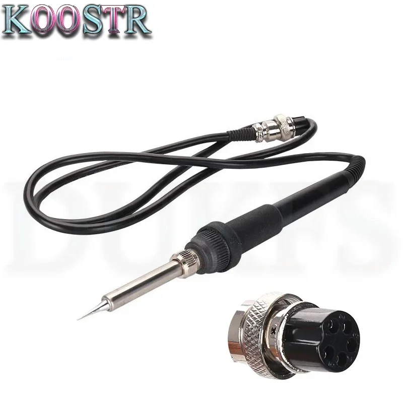 1PCS GORDAK 5 Holes Soldering Irons heated iron handle 936 936A 952 952D soldering station desoldering Universal Handle