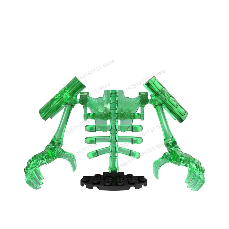 WM6208 WM6167 MOC Blocs de construction mobiles Anime Cartoon Mini figurine d'action Assemblage de briques Jouets Cadeaux d'anniversaire pour enfants