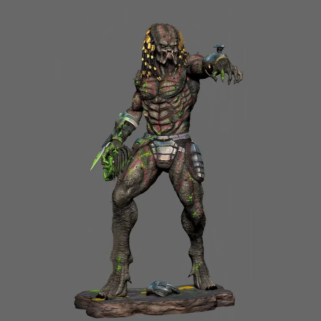 Resin Model Figure, 1/24 Scale Predator, GK, Unassembled and Unpainted Kit, 3D DIY Toy