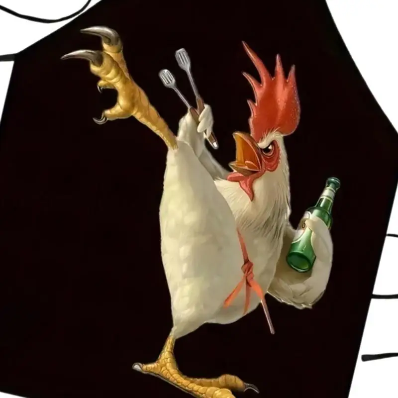 39BD Tạp Dề Chống Thấm Nước Dành Cho Nữ Tạp Dề In Hình Vui Nhộn Dây Đầu Bếp Tạp Dề Cho Nhà Bếp, Nấu Ăn, BBQ Và Nướng Bánh Tạp Dề