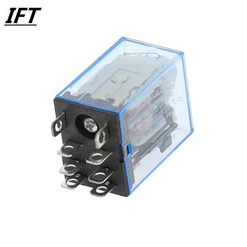 1Pc LY2NJ HH62P HHC68A-2Z Electronic Micro Mini Electromagnetic Relay 10A 8PIN Coil DPDT DC12V,24V AC110V 220V Hot