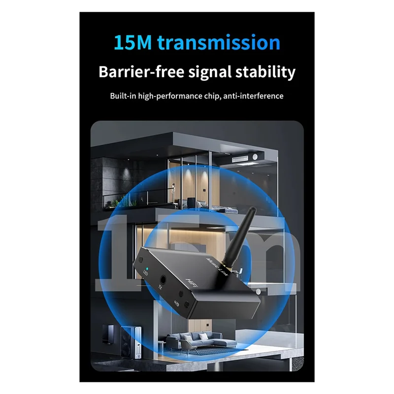 

CJSD-Беспроводной стереомузыкальный адаптер 2 в 1, Bluetooth 5,3, аудиоприемник, передатчик 3,5 мм, Aux для ТВ, ПК, динамика, автомобильные наушники