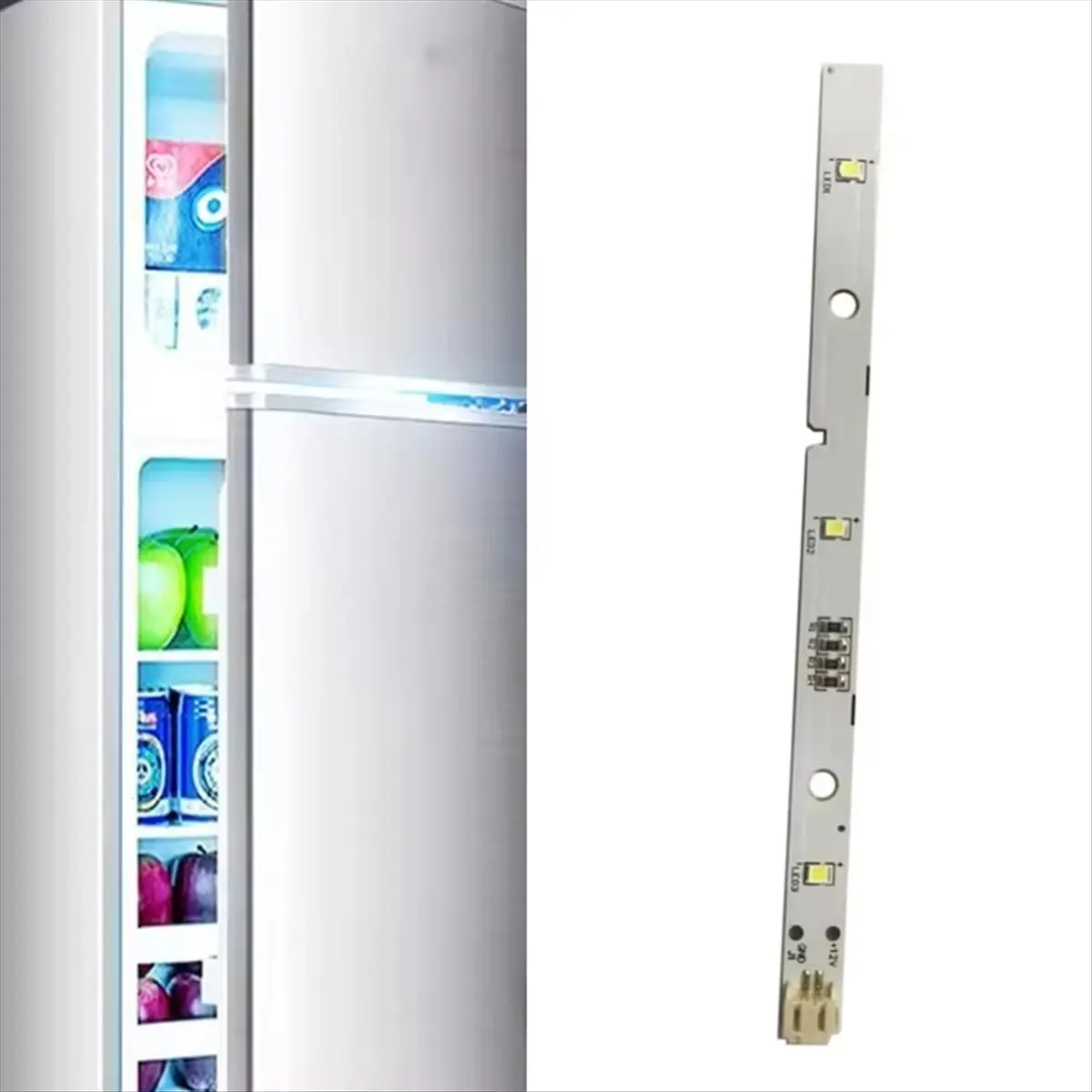 A64I Kitchen Refrigerator LED Light Board 1629348 /1529227 Referigerator LED Light for Ronshen Kitchen Fridge Acces