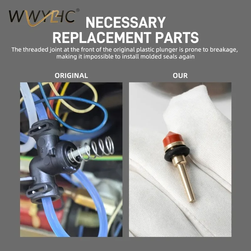 

Подходит для игл клапанов кофемашин, медных и уплотнительных колец выпускных клапанов Jura, совместимость с уплотнительными прокладками и O-образными кольцами.