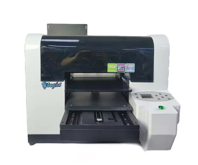 YH Industrial Fast Direct to Garment Printing Machines CMYKW Intelligent Ink-drop DTG Digital T-shirt for Any Colorful t Shirts