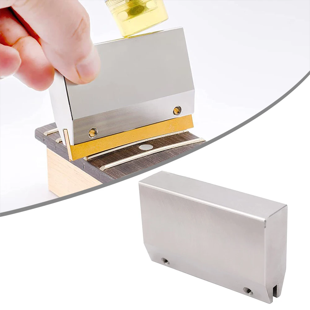 

1pc Guitar Fret Press Caul Pressing Tool Steel For Keyboard Wire Replacement Tools For Electric Guitar And Basss Guitars Builder