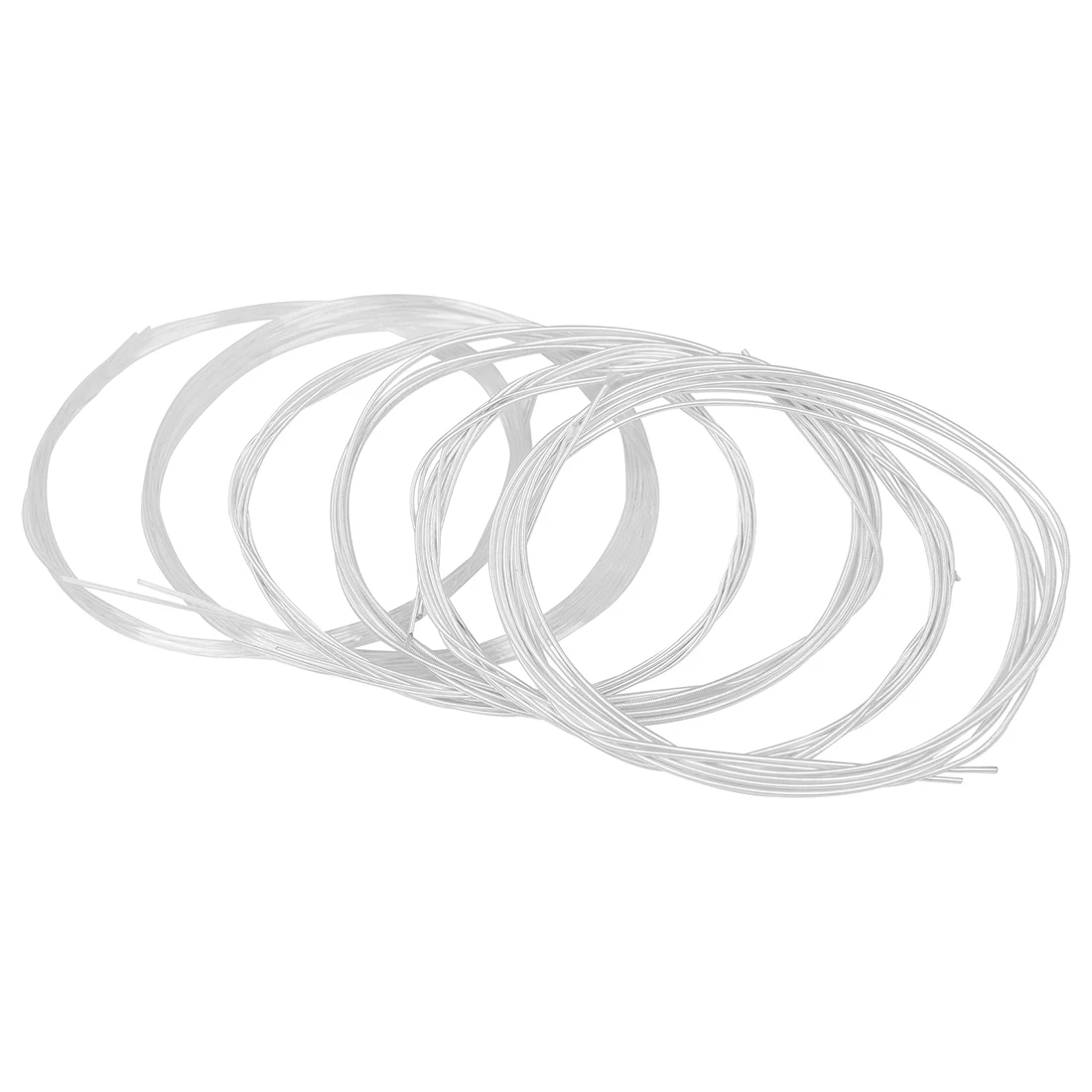 Shuffle 11-saitige Oud-Saiten, versilberte Nylonsaiten, rostfrei, professionelle Anfänger-Übungssaiten, Oud-Zubehör