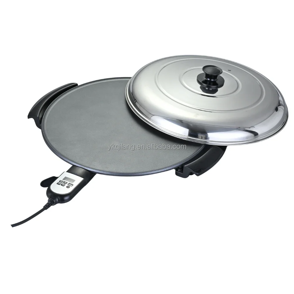 Injera Holo Mor Maker 47cm Big Size Pancake Electric Mogogo Enjera Maker HOT Sale Crepe Chappatti Himbassha Injera Pitta Pizza