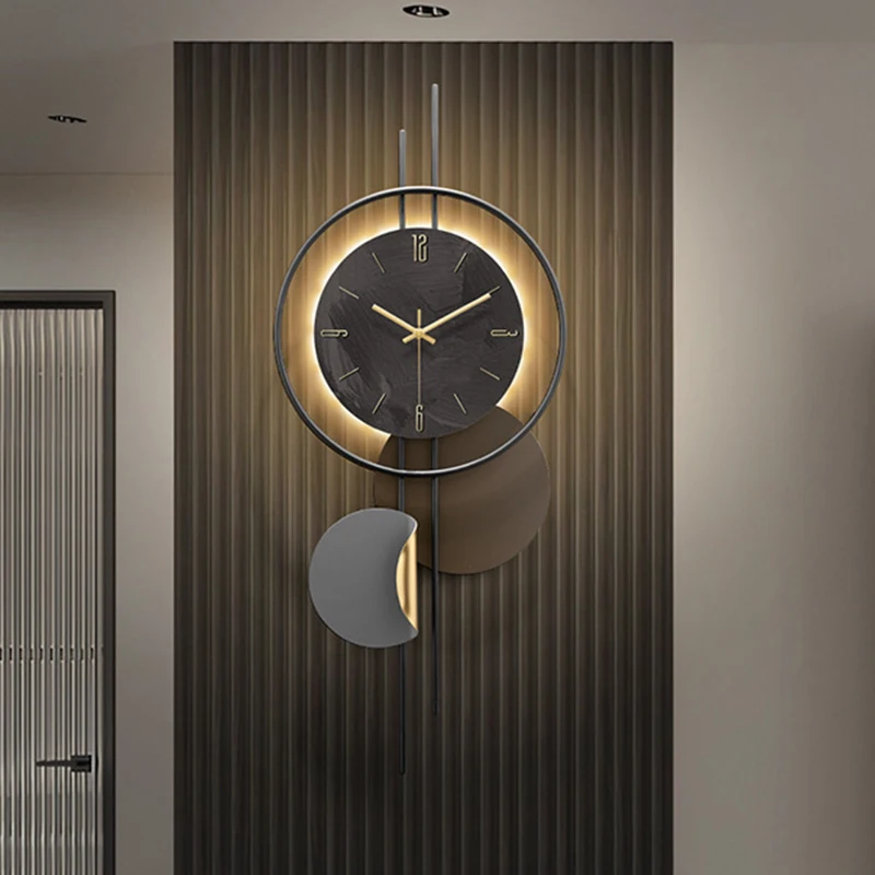 Minimalist Stylish Wall Clocks Mural Wall Clocks Elegant Room Ornaments Clock Home Decorating Items Clock Creativity Design