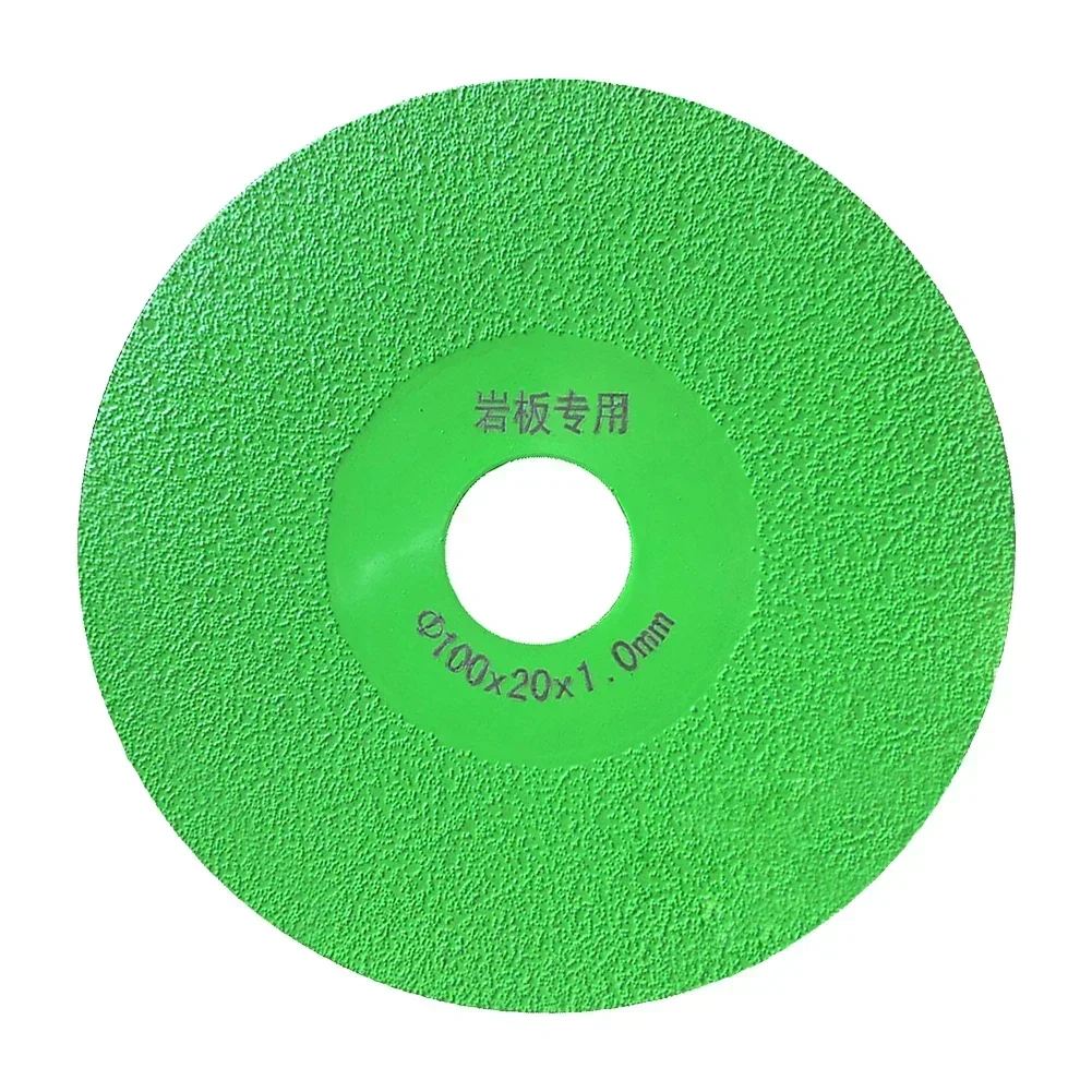 Tile Cutting Disc Diamond Marble Saw Blade Ceramic Glass Jade Brazing Grinding Wheel For Angle Grinder Rotary Tools100×20×1mm