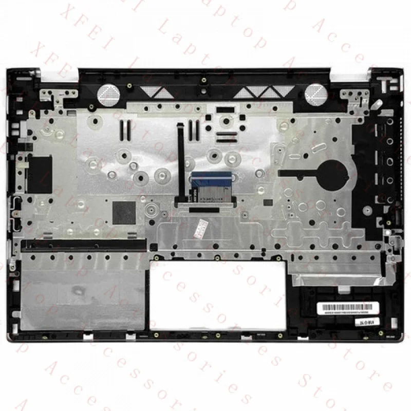 F Pamrest Case w/Keyboard Camera Hole for HP Pavilion14 X360 14-CD TPN-W131 Silver