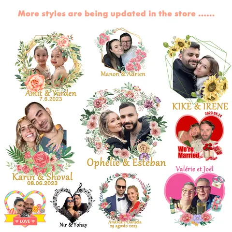 Anpassad personlig vattentät tillfällig tatueringsklistermärke DIY falsk tatuering, gör din egen anpassade design tatuering för logotyp/bröllop 8 best sales specialanpassad tatuering - №8