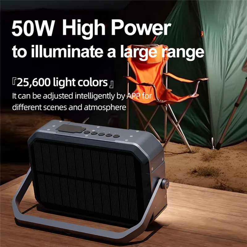 

Outdoor Lighting RGB Atmosphere Light With Sound Pickup For Outdoor Camping Tent