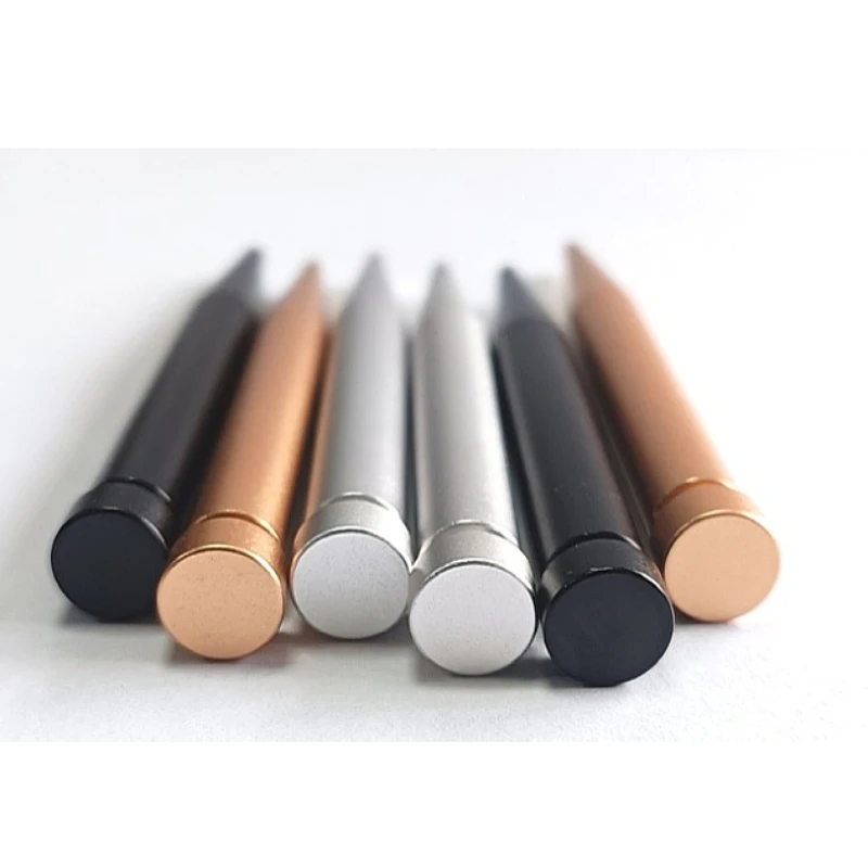 2/4PCS Aluminum Alloy M4×7mm×70mm Acrylic Photo Frame Flat Head Advertising Stud Modern Simple Solid Pen Tip Screws
