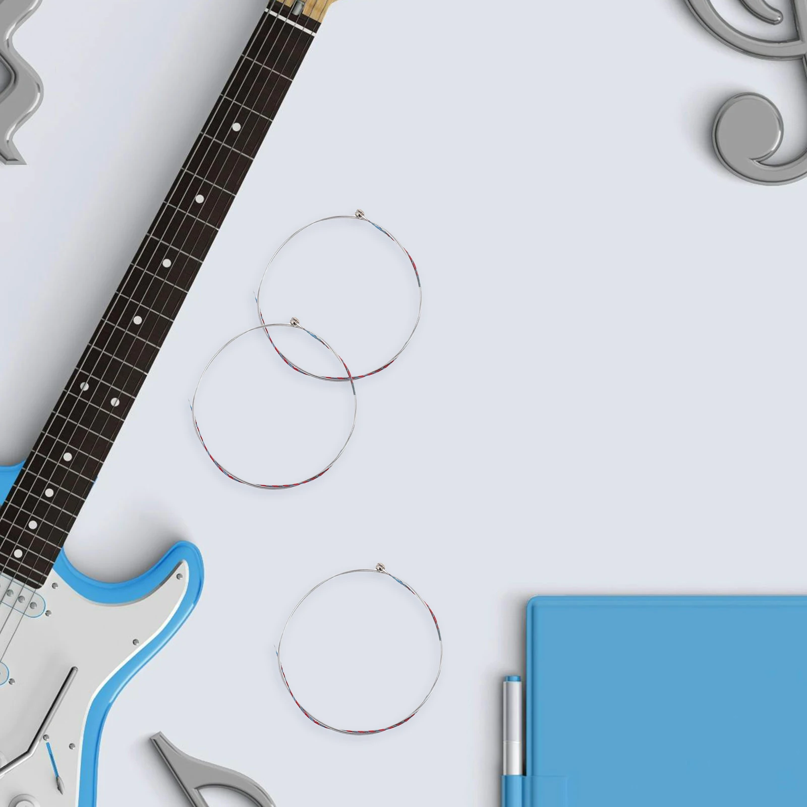 

Aluminum Magnesium Violin Strings Replacement Set For 3/4-4/4 Size Musical Instruments Violin Accessories Parts