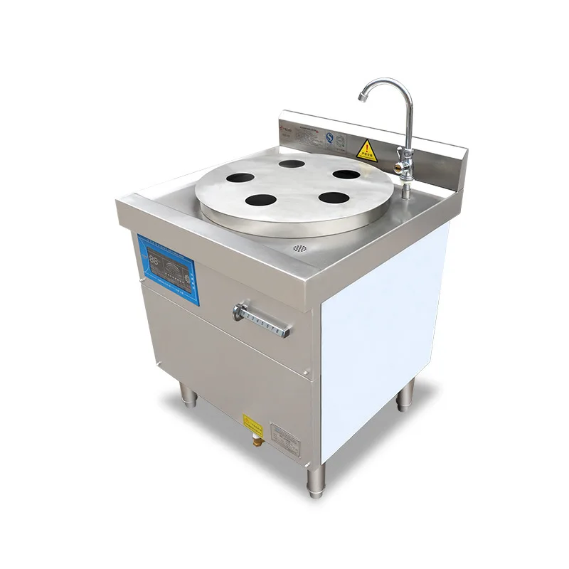 Commercial Seven-star Steamer, Electromagnetic Cooking Noodle Ironing Powder, Hotel Xiaolongbao Breakfast Steamed Buns Machine