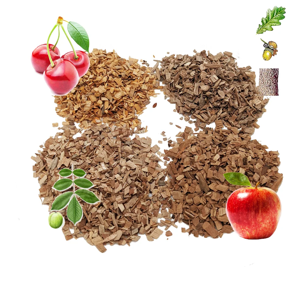 

500g Cherry,Hickory,Apple,Oak Woodchips,For Smoking Guns And Smoke Infusers,Cocktail Smoked,Grilling Barbecue Tool Accessories